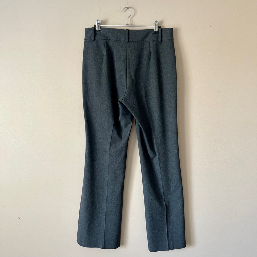 LAUREN RALPH LAUREN | Charcoal Gray Trouser Dress Pants Sz 6 - Picture 5 of 8